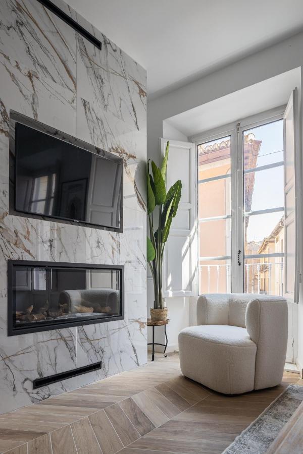 Arabica Suites - Lujosa Vivienda Con Suites Chimeneas En Granada - Centro Bagian luar foto