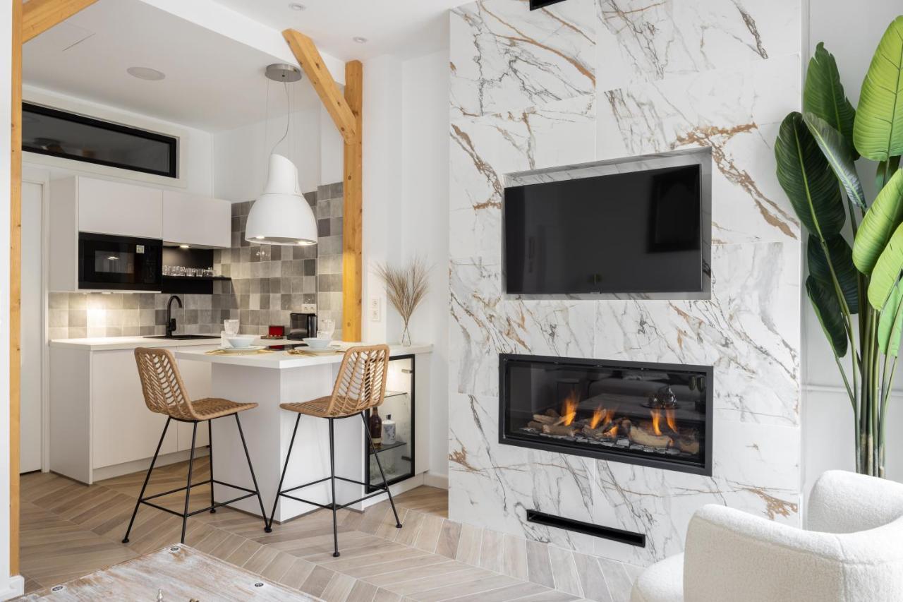Arabica Suites - Lujosa Vivienda Con Suites Chimeneas En Granada - Centro Bagian luar foto